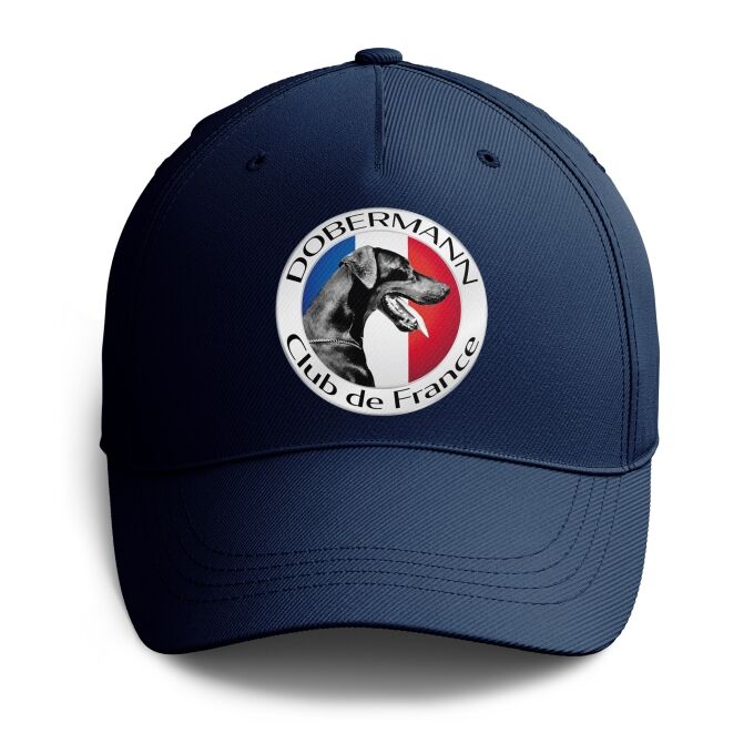 Casquette à visière courbe de qualité supérieure (matériau de personnalisation haut de gamme, imprimé en France)