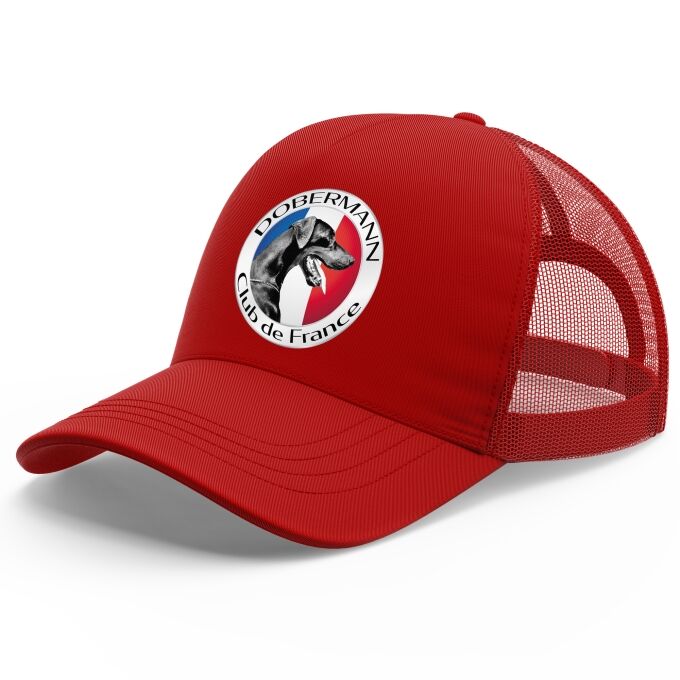Casquette Trucker avec filet (idéal pour l'été) de qualité supérieure (matériau de personnalisation haut de gamme, imprimé en France)